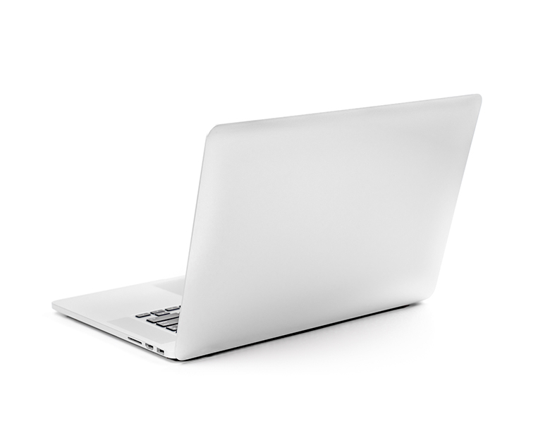 Computadora portátil abierta