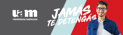 banner publicitario UAM con estudiante sonriendo
