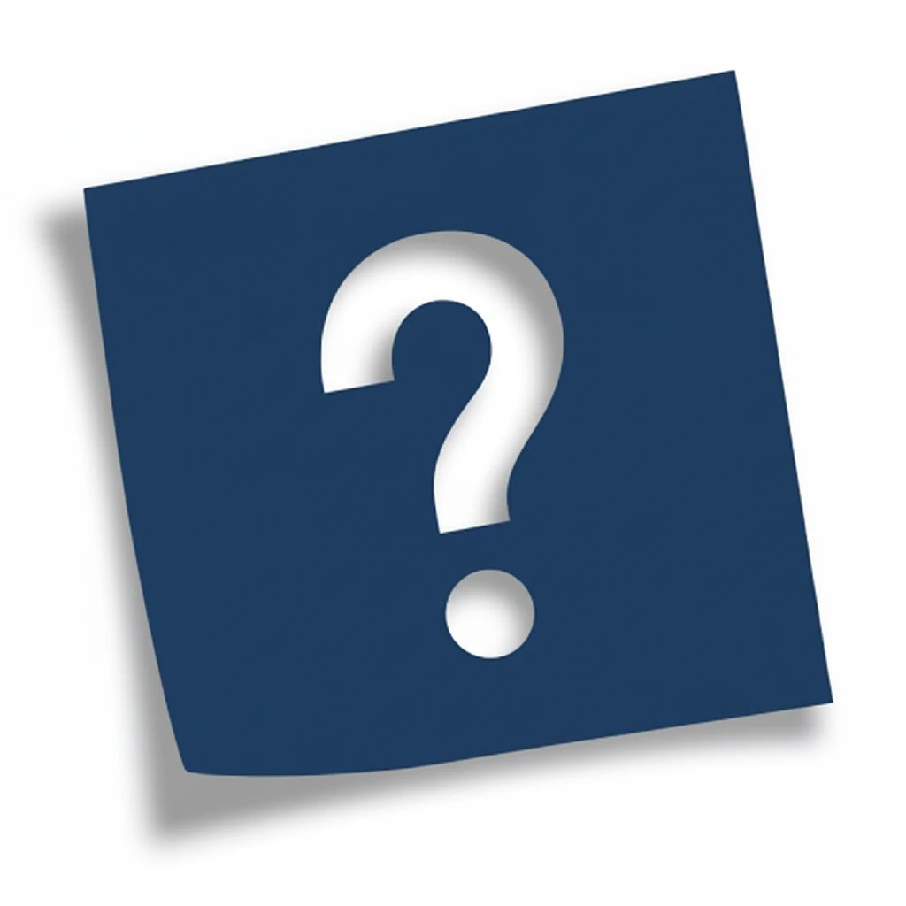 signo de pregunta de cierre